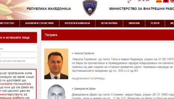 Ex Macedonia PM Flees to Hungary to Dodge Arrest