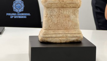 Spanish, Italian, and U.S. Authorities Recover Roman Altar Stolen 60 Years Ago