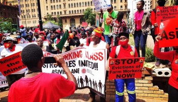 South Africa’s Workers Protest Against Corruption