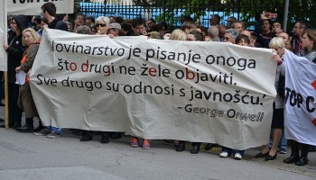 Croatia’s Journalists Demand End to Pressure and Censorship