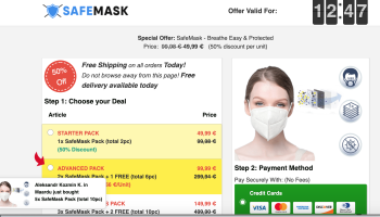 Malta Firm Sold Disposable Masks as “Advanced” Coronavirus Protection 