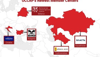 У OCCRP появилось пять новых партнерских центров в Центральной Азии и Европе