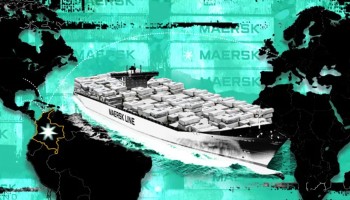 Pirates of the caribbean trafficked in Maersk