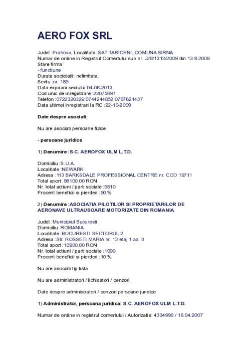 Documents OCCRP