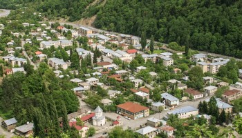 Georgian Mayor’s Family Is Behind Secretive Hotel Project in Picturesque Mountain Town