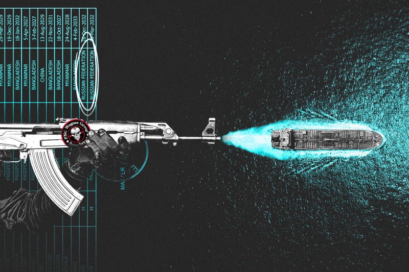 From Wagner to GRU, Russian Military Men Are Manning Moscow’s Shadow Fleet